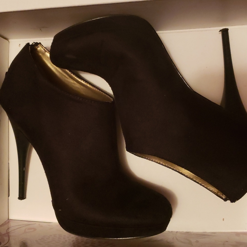Black booties